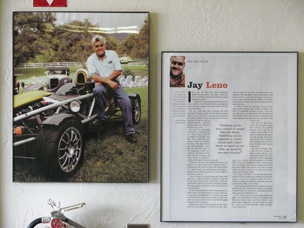 Leno Photo on Wall