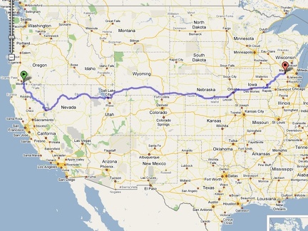 Map - Full Trip Route