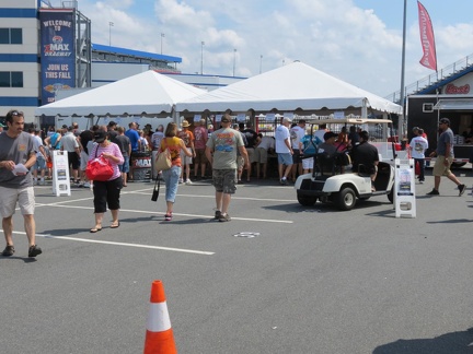 arrival at zMAX Dragway