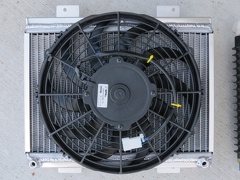 new aftercooler and larger fan