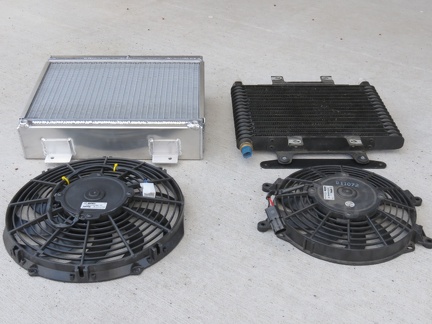 new and old aftercooler