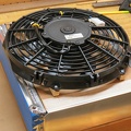 start of fiberglass fan shroud fabrication