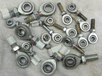 old used rod ends